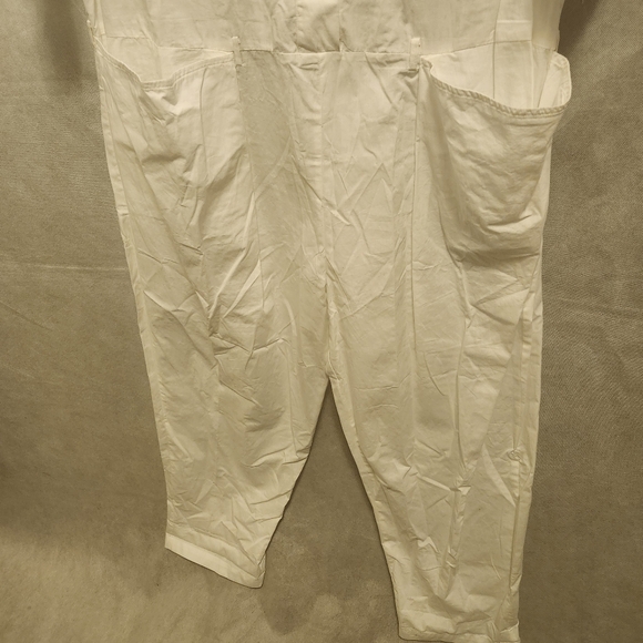 Free People Free-est Feels So Right Cotton Jumpsuit in Ivory - Picture 5 of 6